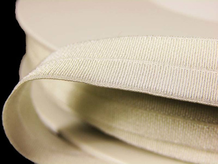 Lamówka 1cm elastyczna MAT kość słoniowa