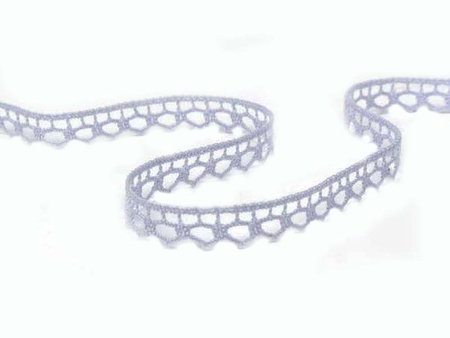 Koronka 1cm bawełniana fiołkowa