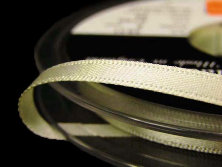 Wstążka 5mm atłas ivory