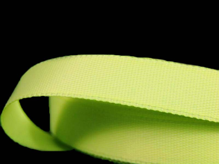 Wstążka 10mm atłas mat pistacja