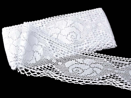 Koronka 9,6cm bawełniana biała
