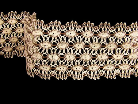 Wstawka 8cm bawełniana natural-beż