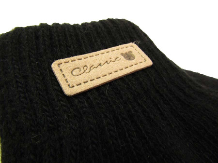 Rękawiczka dziana 5palcy classic cz