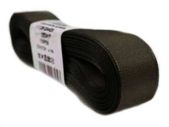 Wstążka 20mm tafta ciemny popiel