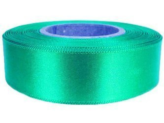 Wstążka 24mm atłas szmaragd