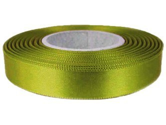 Wstążka 15mm atłas khaki