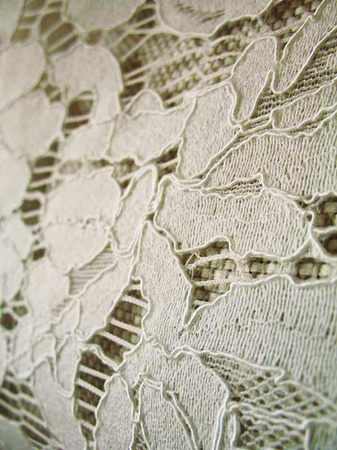 Koronka 150cm bawełnIano-wiskozowa ivory