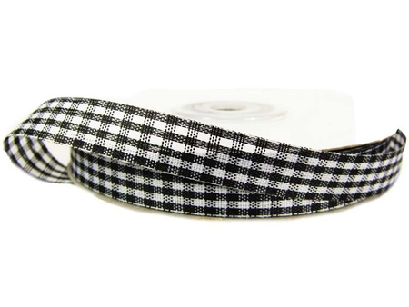 Wstążka 12mm PEPITO czarna