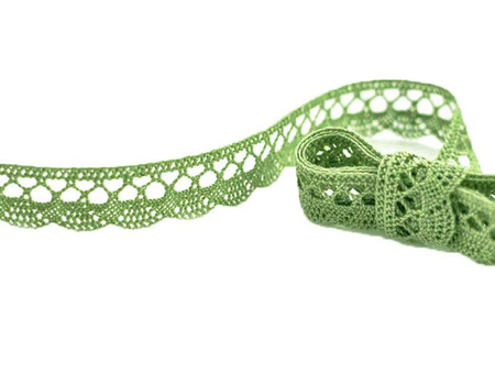 Koronka 1,8cm bawełniana szałwiowa
