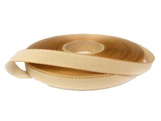 Taśma 12mm bawełniano-wiskozowa beż jasny