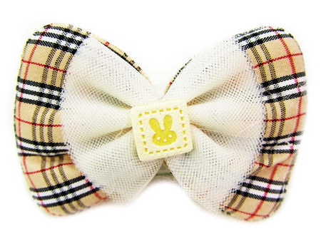 Muszka w kolorach Burberry