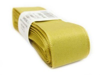 Wstążka 25mm tafta złota