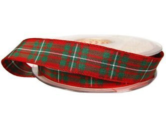 Wstążka 16mm kratka szkocka  MacGregor