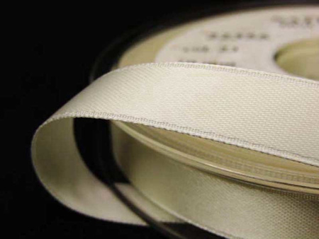 Wstążka 10mm atłas ecru