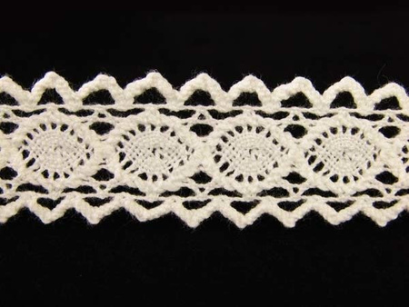 Wstawka 2cm bawełniana ivory