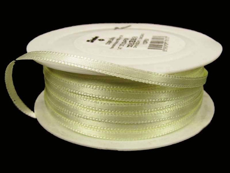 Wstążka 3mm atłas ecru