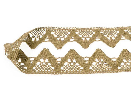 Koronka 6,5cm bawełniana beż
