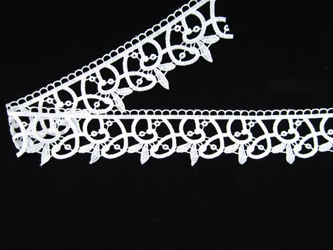 Koronka 6,5cm gipiurowa biała