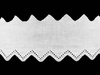 Koronka 6cm haft angielski biała
