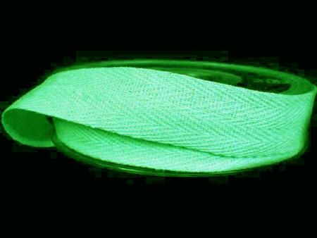 Taśma 20mm bawełniana mięta