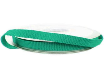 Taśma 6mm elastyczna ryps zielony szmaragd