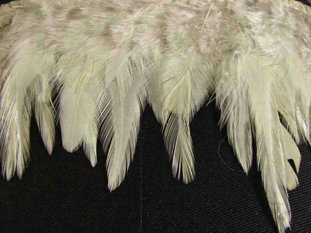 Taśma 12cm piórowa popiel