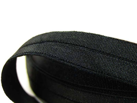Lamówka 1cm elastyczna MAT czarna
