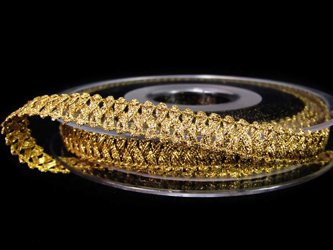 Taśma 1cm galonowa złota