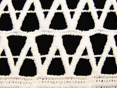 Koronka 130cm gipiurowa ivory