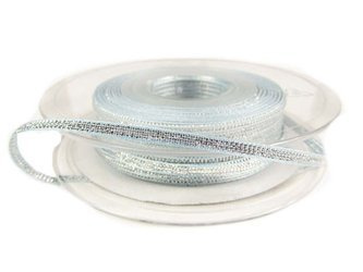 Wstążka 3mm lurex błękitna