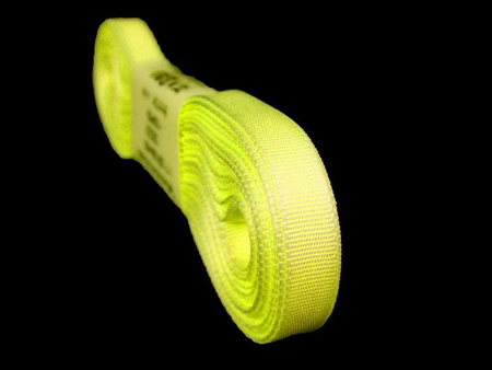 Wstążka 6mm tafta cytrynowa