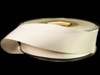 Taśma 25mm ryps "silky" ivory