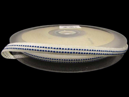 Taśma 9mm bawełniana stebnówka granat