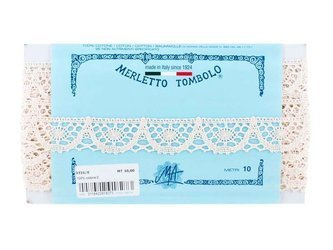 Koronka 3cm bawełniana naturalna