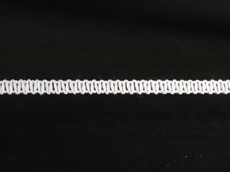 Guma 4mm dziana biała