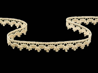 Koronka 1,3cm bawełniana natural