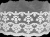 Koronka 15cm tiulowa biała