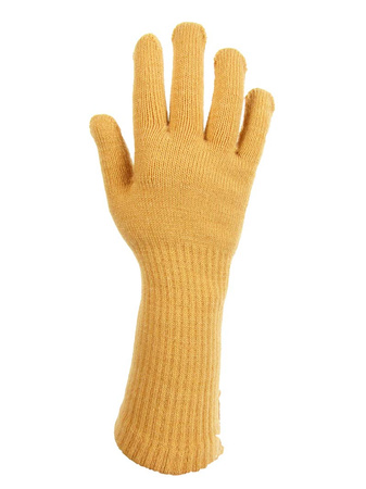 Rękawiczka młodzieżowa 3/4 dziana camel