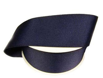 Taśma 38mm ryps poliestrowa granat