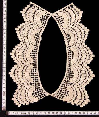 Kołnierzyk damski gipiura natural