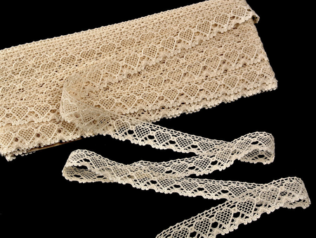 Koronka 1,9cm bawełniana naturalna