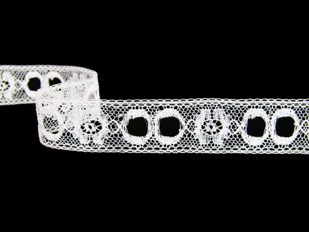 Wstawka 1,5cm bawełniana biała