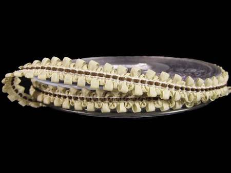 Taśma 10mm elastyczna ROCOCO ecru