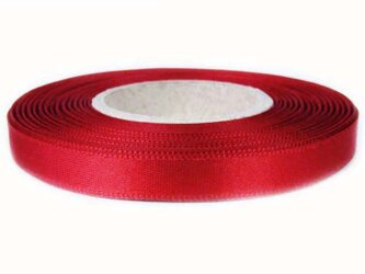 Wstążka 10mm atłas bordo