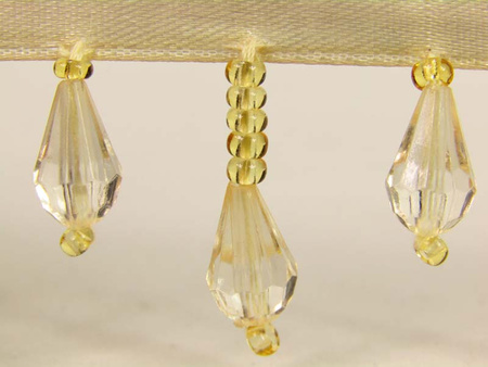 Taśma 3cm atłas SOPLE ecru