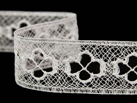 Wstawka 1,5 cm bawełniana biała