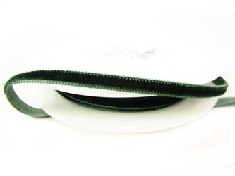 Aksamitka 5mm ciemnozielona