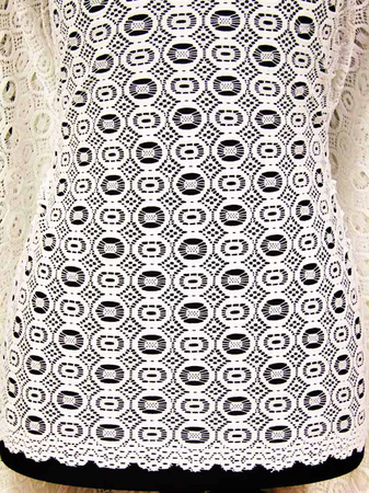 Koronka 150cm poliesterowa ivory