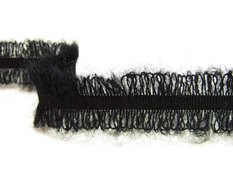 Taśma 2cm ozdobna LANA czarna