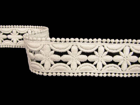 Wstawka 4cm gipiurowa bawełniana ivory